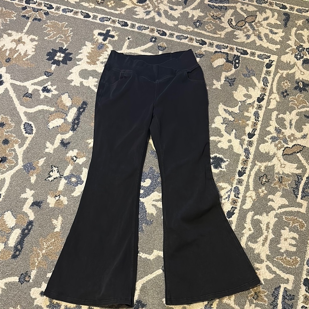 Black Flared Pants